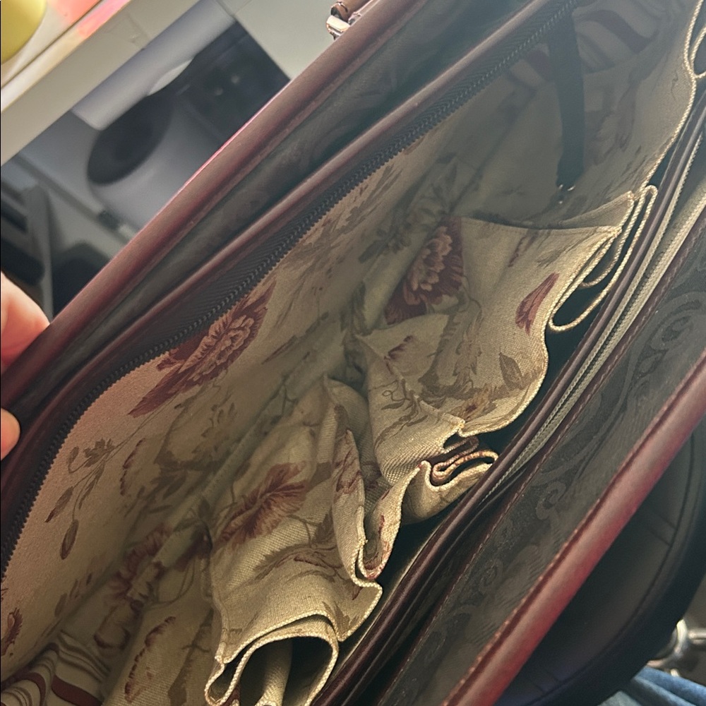 Brighton Travel Collection - Messenger Laptop Travel Bag Vintage - Picture 8 of 8